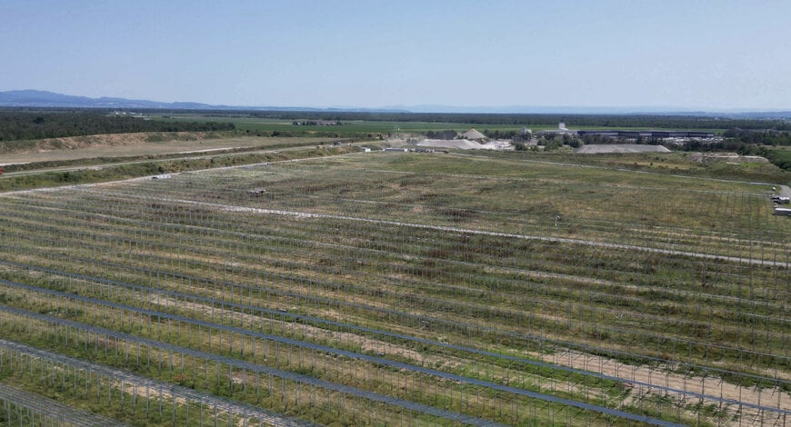 Centrale photovolta&iuml;que au sol de 23,4 MWc &agrave; R&eacute;guisheim