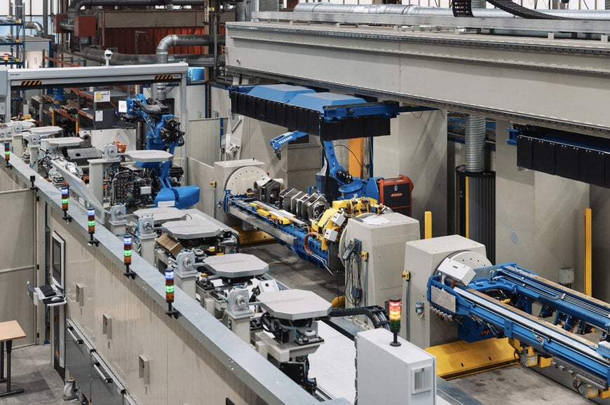 Liebherr & Yaskawa Implement Fully Autonomous Welding Cell