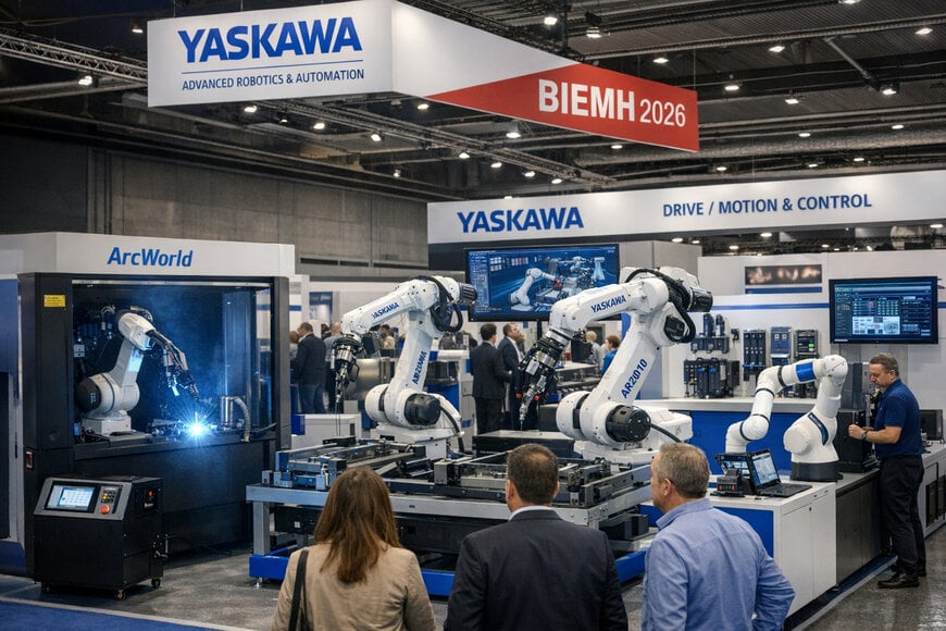 Yaskawa muestra automatizaci&oacute;n rob&oacute;tica avanzada en BIEMH