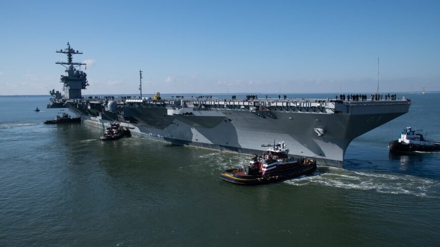 Sea trials test Ford-class carrier performance