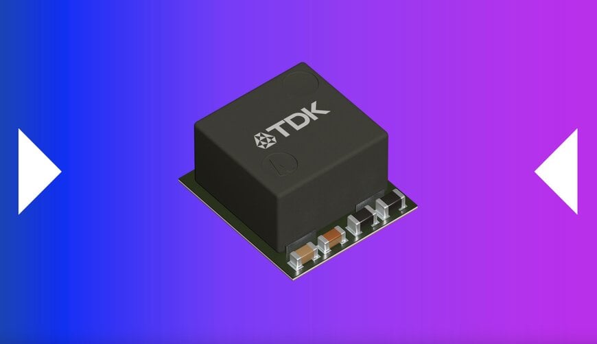 垂直型電力供給に対応する&micro;POL電源モジュール