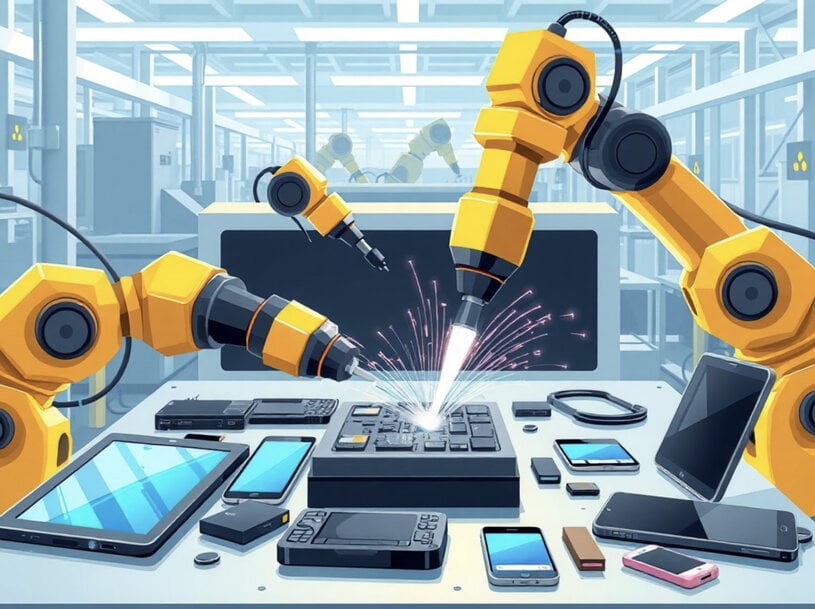 Styler Electronic Advances Soudage de précision des batteries