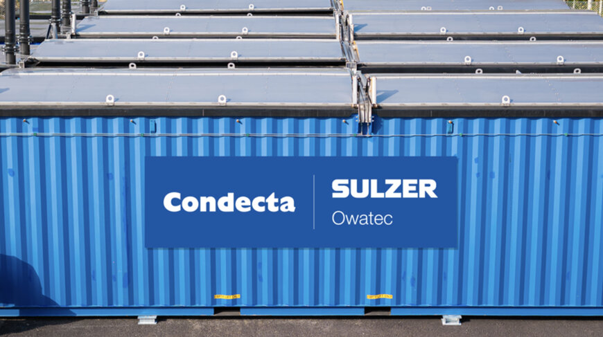 Condecta, Sulzer lancent des syst&egrave;mes de traitement des eaux us&eacute;es en conteneurs