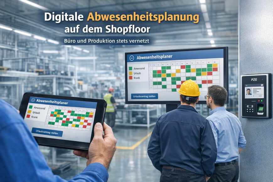 Transparente Abwesenheitsplanung per App auf dem Shopfloor