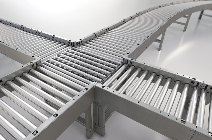 Transfert multidirectionnel &agrave; plat pour le tri automatis&eacute;