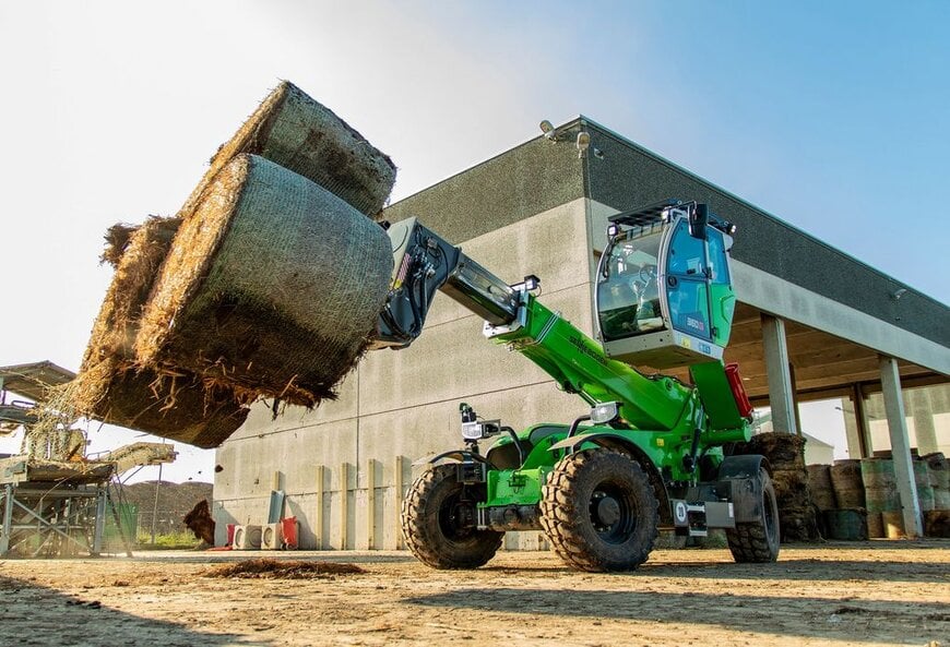 Telehandler Enhances Safety and Productivity in Biomass Processing