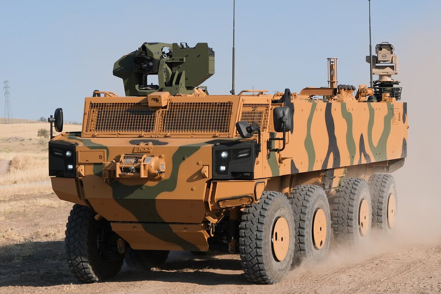 FNSS PARS İZCİ 8x8 KBRN Ara&ccedil;larını Kara Kuvvetleri Komutanlığına Teslim Etti