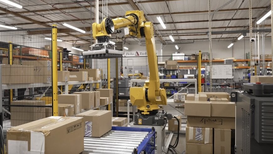 AI and 3D Vision Transform Mixed Palletizing