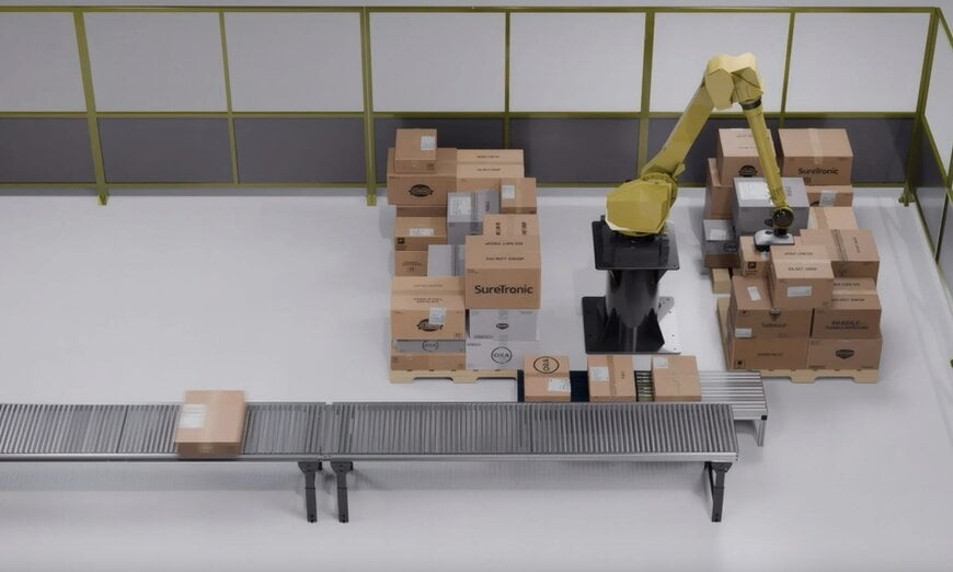 AI and 3D Vision Transform Mixed Palletizing