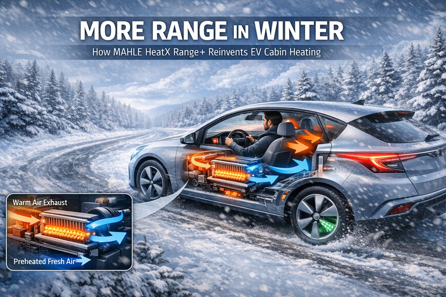 Heat Recovery System Improves EV Cabin Heating Efficiency
