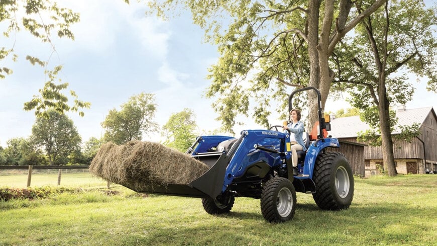 New Holland Expands Compact Tractor Line with WORKMASTER 35C & 40C