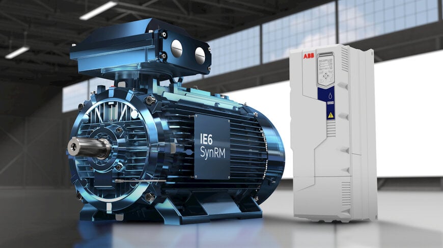 ABB introducerer IE6&nbsp;SynRM-motorer til energieffektiv industridrift