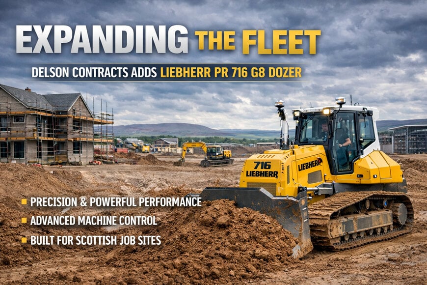 PR 716 G8 Crawler Dozer for Precision Earthmoving