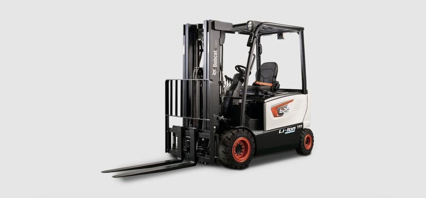Bobcat Launches Lithium-Ion Batteries for Electric Forklifts