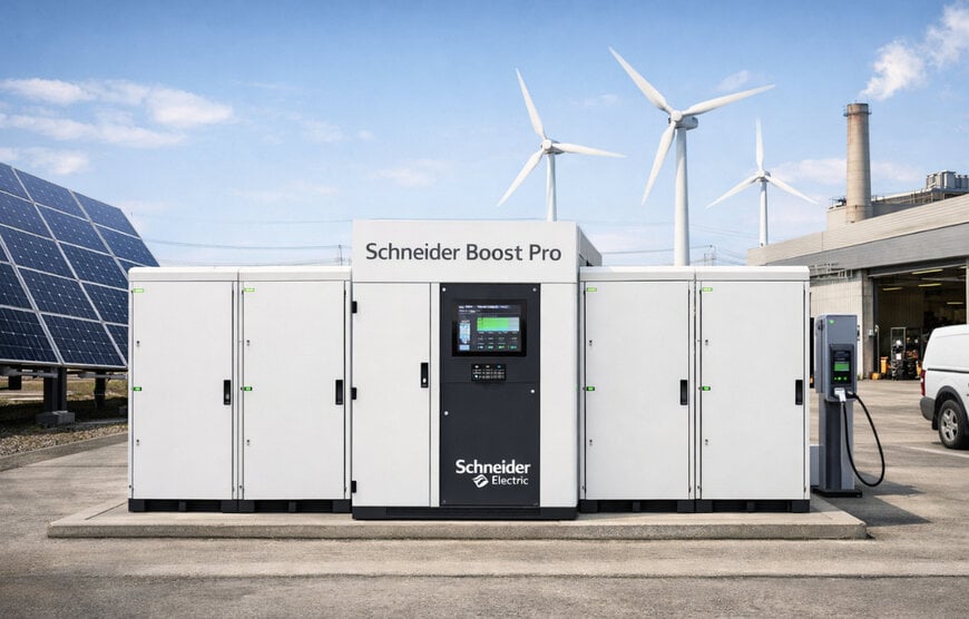 Sistema di accumulo energetico scalabile per edifici industriali