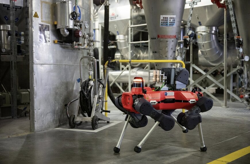 横河電機、四足歩行ロボットをプラント制御システムと統合