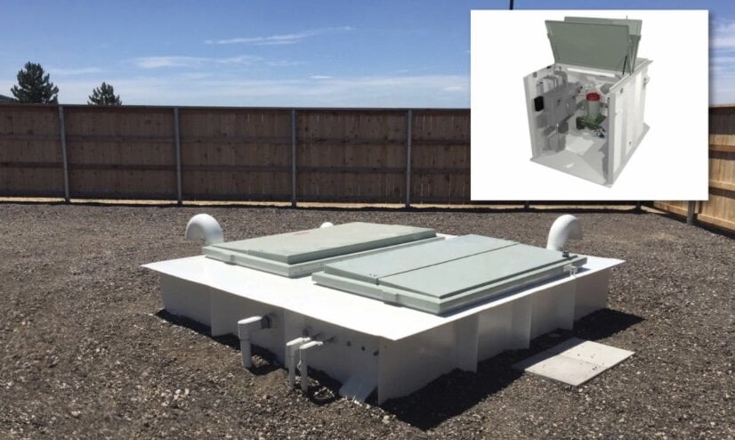 Smith & Loveless Showcases Recessed Pump Station Design 