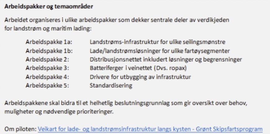 NEK utvikler veikart for maritim ladeinfrastruktur