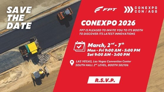 FPT AT CONEXPO: A COMPLETE RANGE OF SOLUTIONS, FROM PLUG AND PLAY TO TAILOR MADE, DESIGNED AROUND CUSTOMER NEEDS