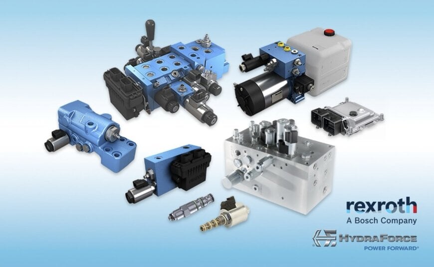 Bosch Rexroth & HydraForce Present Compact Hydraulics at CONEXPO 2026