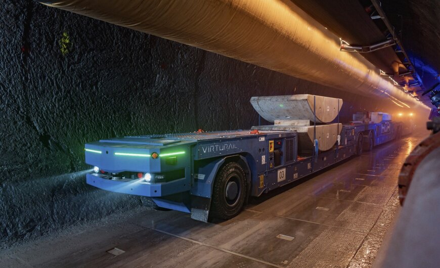 Connettività IP67 per veicoli logistici sotterranei