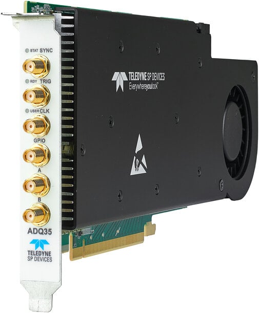 Acquisizione dati ad alta velocit&agrave; per applicazioni avanzate: il digitalizzatore ADQ35