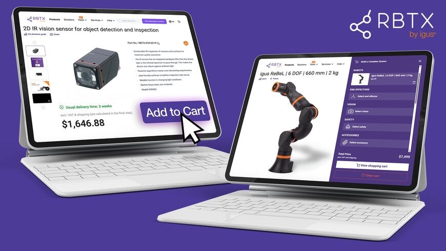 RBTX Launches New Online Shopping Experience for Customers