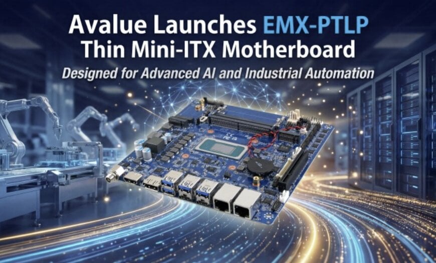 Thin Mini-ITX Board Targets Embedded AI Workloads