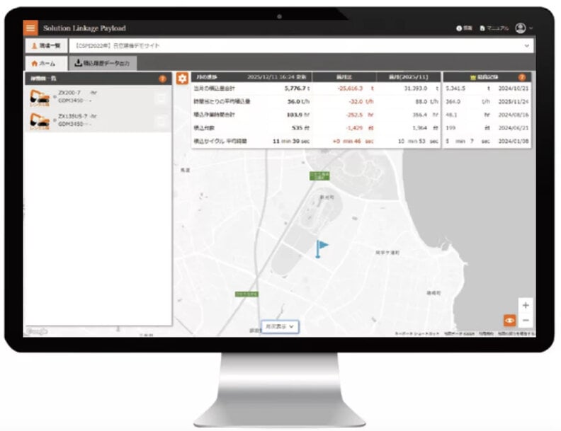 日立建機、Solution Linkage MGの対応機種を拡大