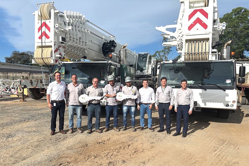 Imetame expands fleet with four Liebherr mobile cranes
