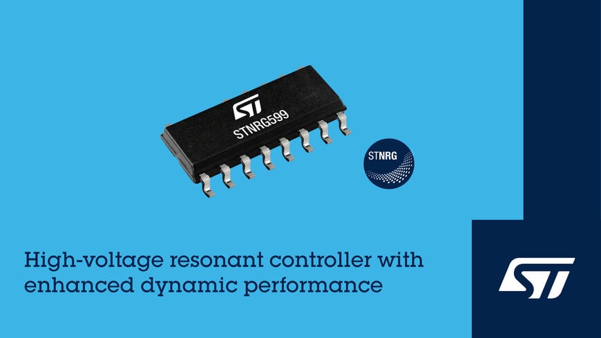 STMicroelectronics boosts resonant converter efficiency