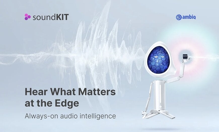 低消費電力向けエッジ音声AI開発キットを発表