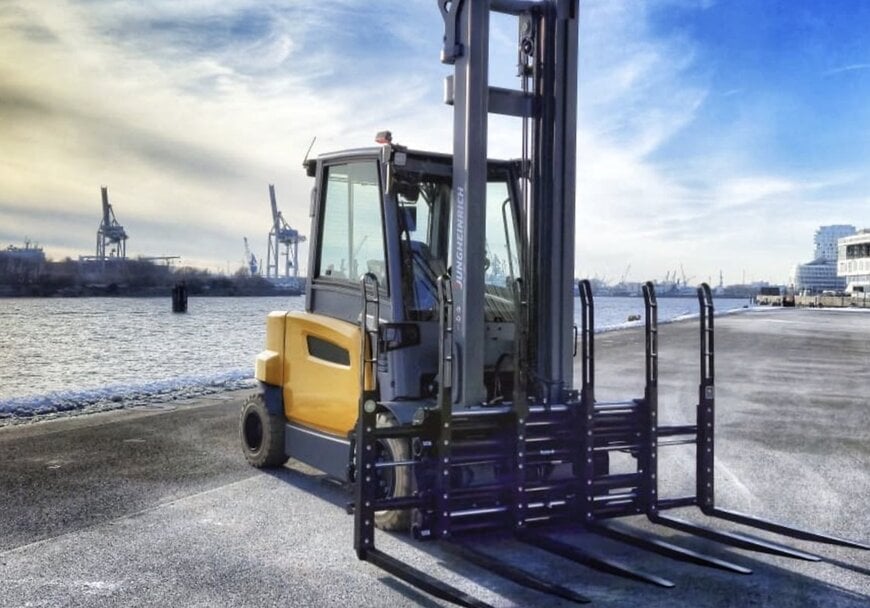Jungheinrich debuts new electric counterbalance trucks