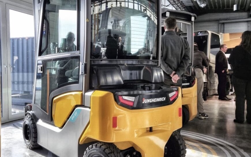 Jungheinrich debuts new electric counterbalance trucks