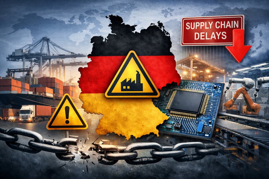 Deutschland f&uuml;hrt bei Lieferkettenst&ouml;rungen in Europa