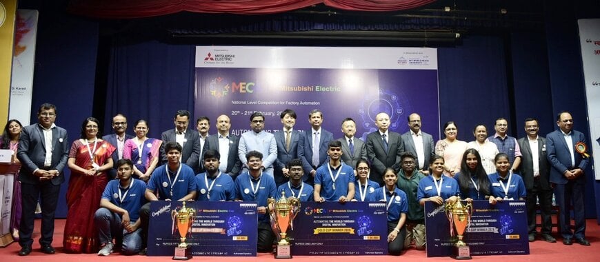 Mitsubishi Electric India hosts 6th ME Cup, Sona College of Technology emerges winner among 35&nbsp;selected teams
