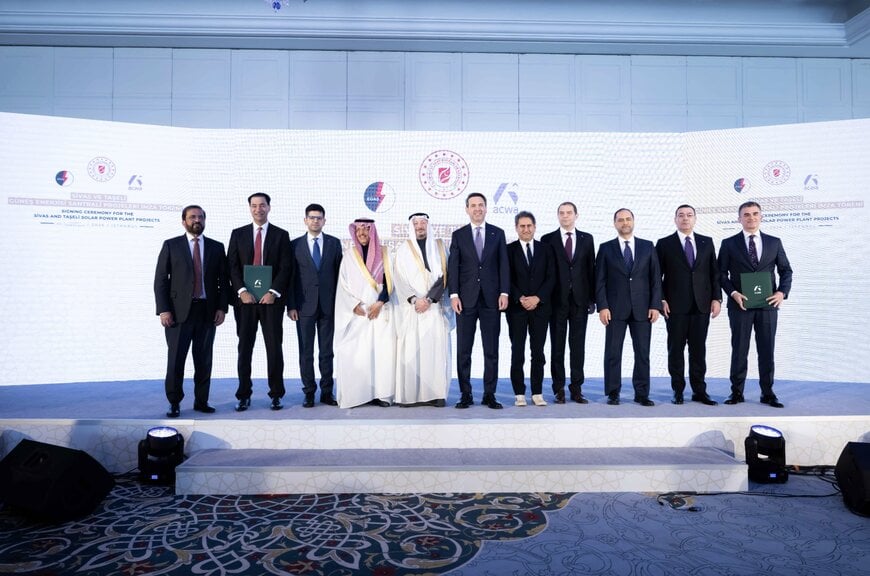 ACWA Power Signs 5 GW Renewable Investment Agreement in T&uuml;rkiye