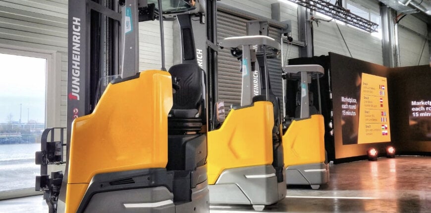 Jungheinrich präsentiert ETV 4i Schubmaststapler
