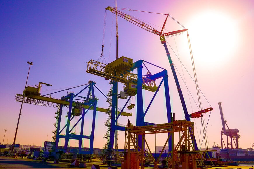 Somalev Cranes & Logistics Dismantles Casablanca Port Cranes