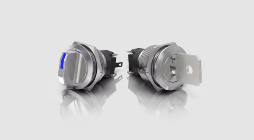 Elementi di comando HMI robusti per ambienti industriali impegnativi