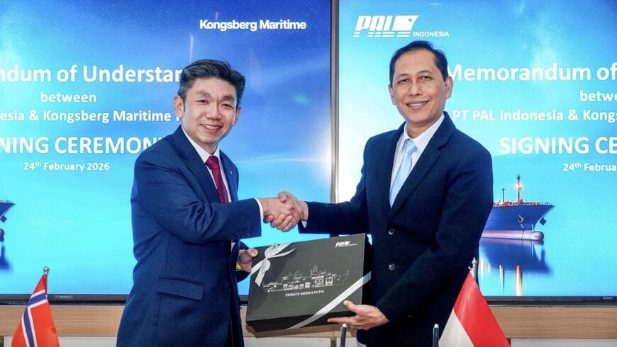 Kongsberg Maritime Signs MoU to Advance Decarbonised Maritime Solutions in Indonesia