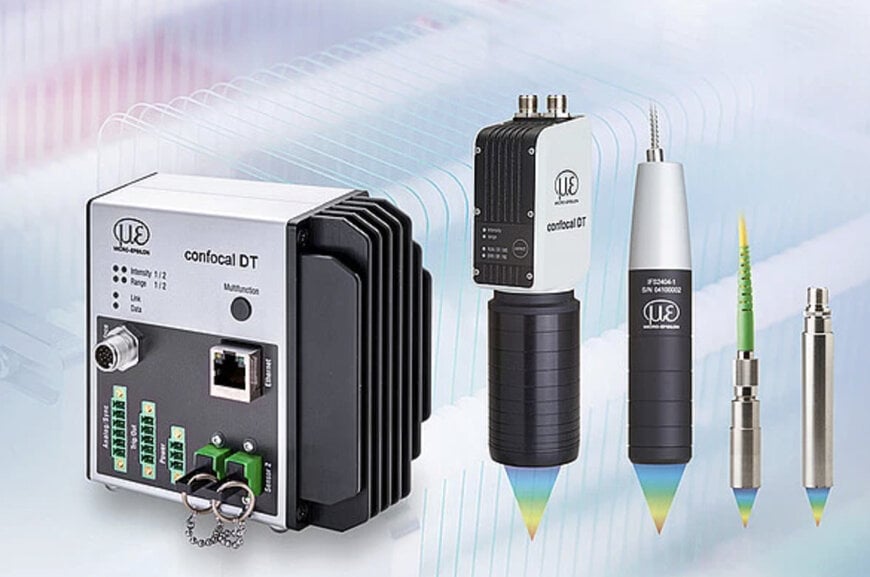 Confocal precision measurement expands industrial inline inspection
