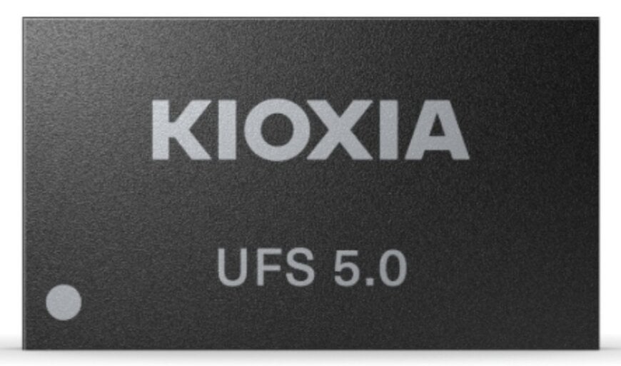 KIOXIA fournit des &eacute;chantillons de m&eacute;moire flash embarqu&eacute;e UFS 5.0