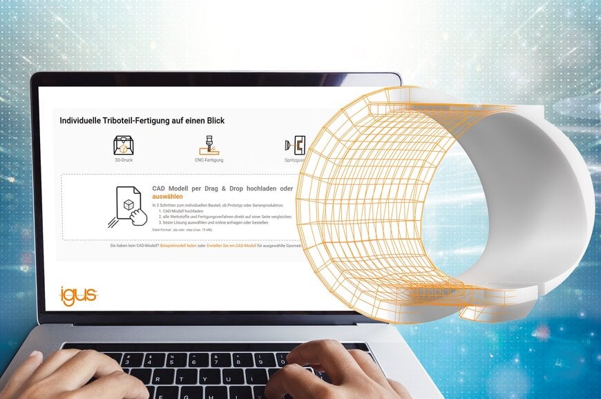 Tool online per la selezione dei processi produttivi di componenti personalizzati