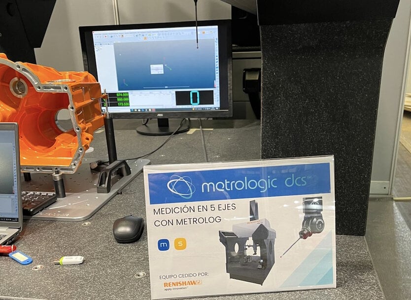 Medici&oacute;n 3D integrada combina hardware y software metrol&oacute;gico