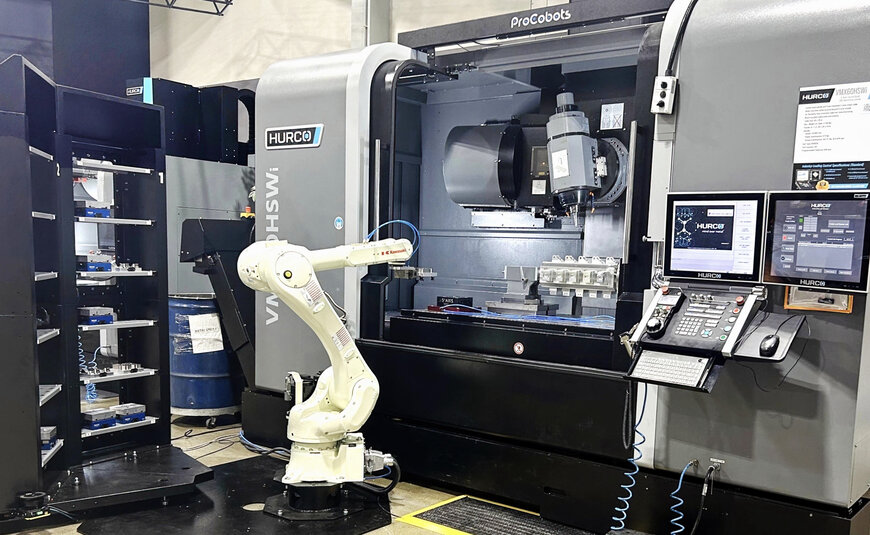 Hurco Europe Highlights Automation and 5-Axis Machining at MACH 2026