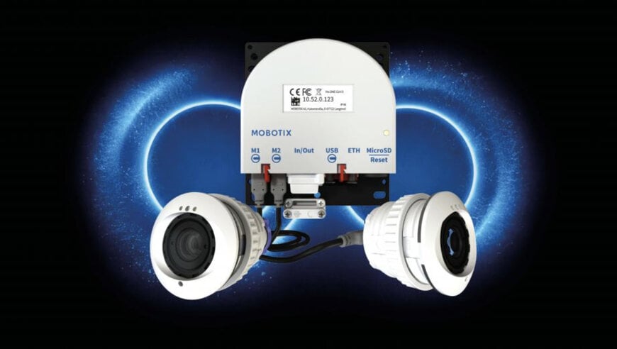 MOBOTIX AG Introduces Modular 4K Dual Camera for Discreet Industrial Applications