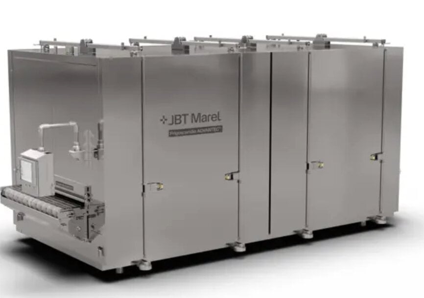 Congelatore a impingement compatto per linee con spazio limitato