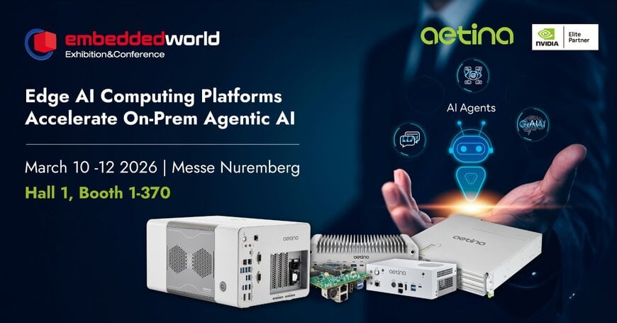 Aetina Launches AIP-FR68S Edge AI Workstation at Embedded World 2026, Demonstrating Enterprise-Grade Agentic AI Intelligence