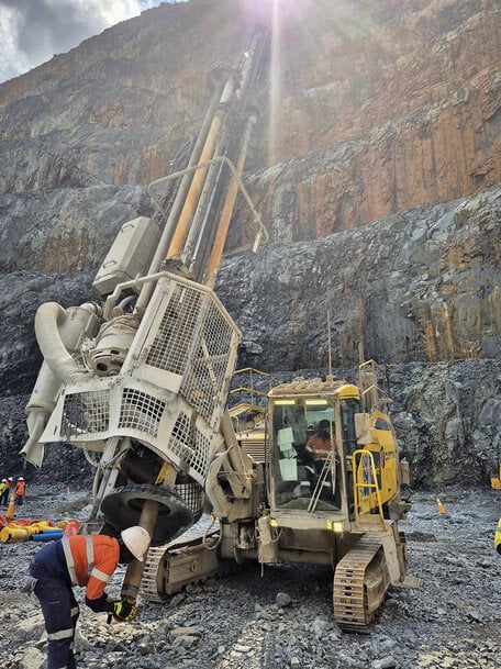 Epiroc COP M7 Improves DTH Drilling Efficiency